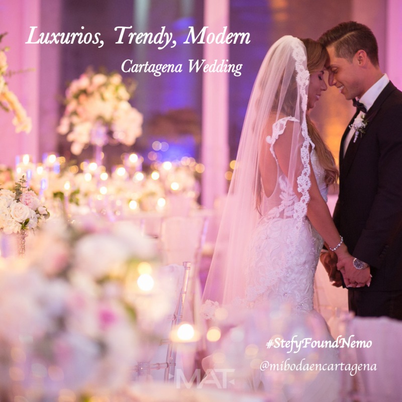 Wedding Planner Cartagena, Reception Estefania and Nimai